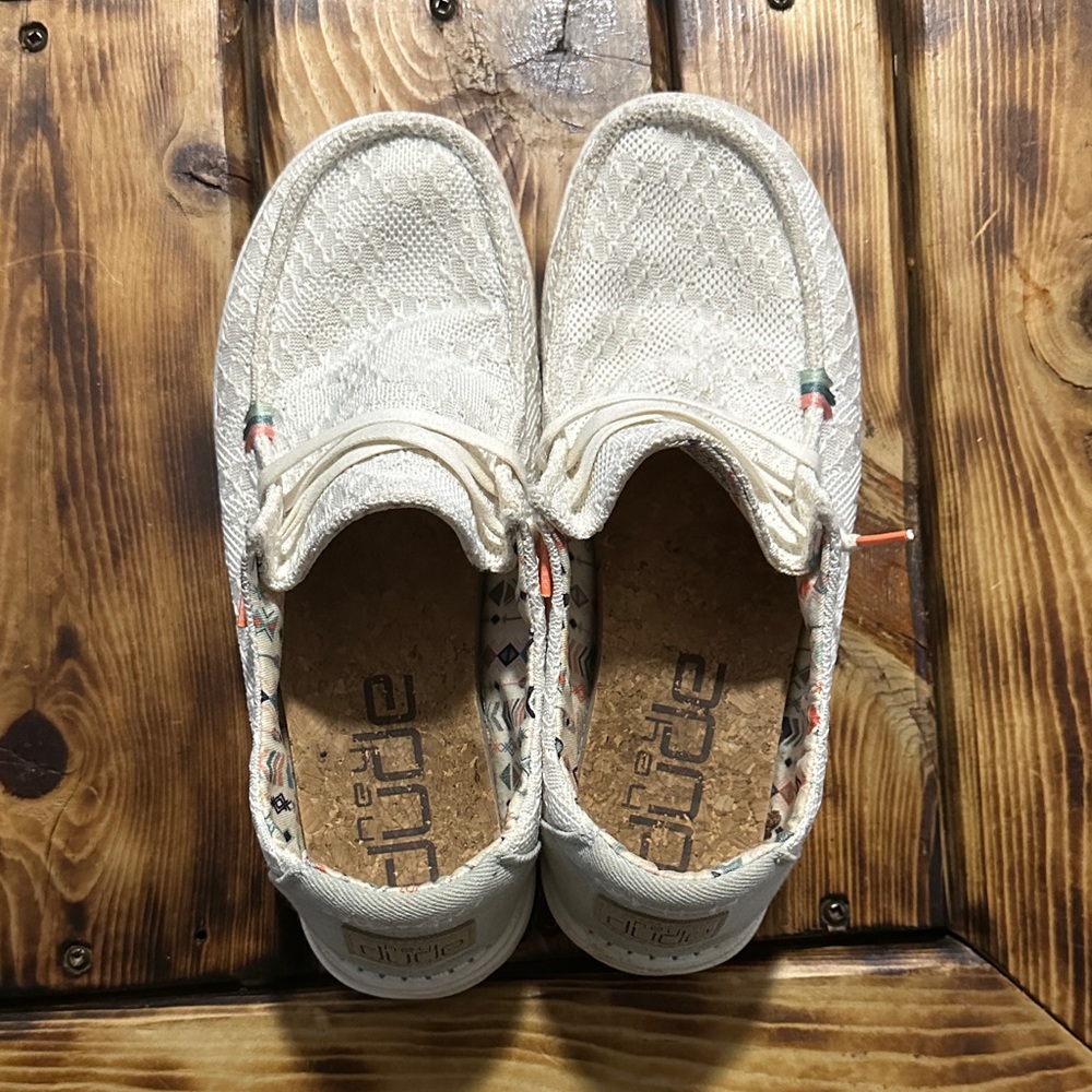 Hey Dude White Shoes